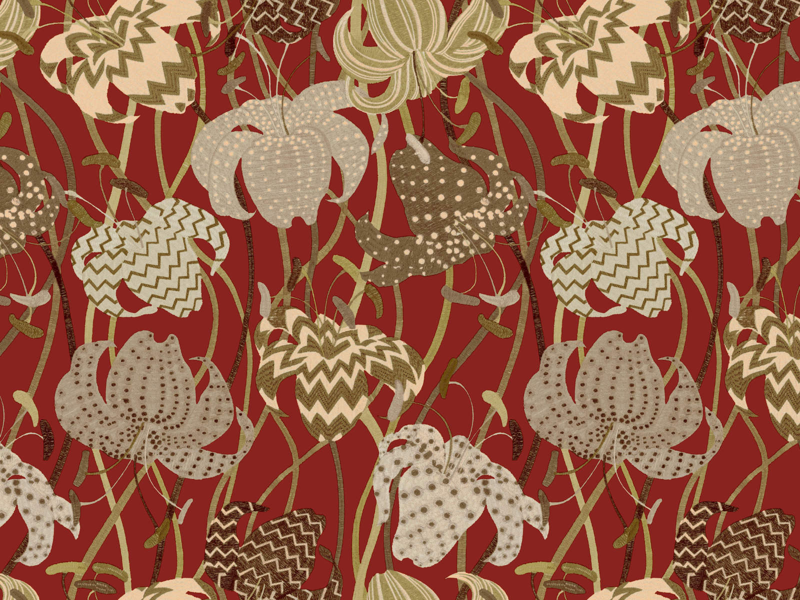 Arte Missoni Home Wallcoverings 03 Lilium - 10232