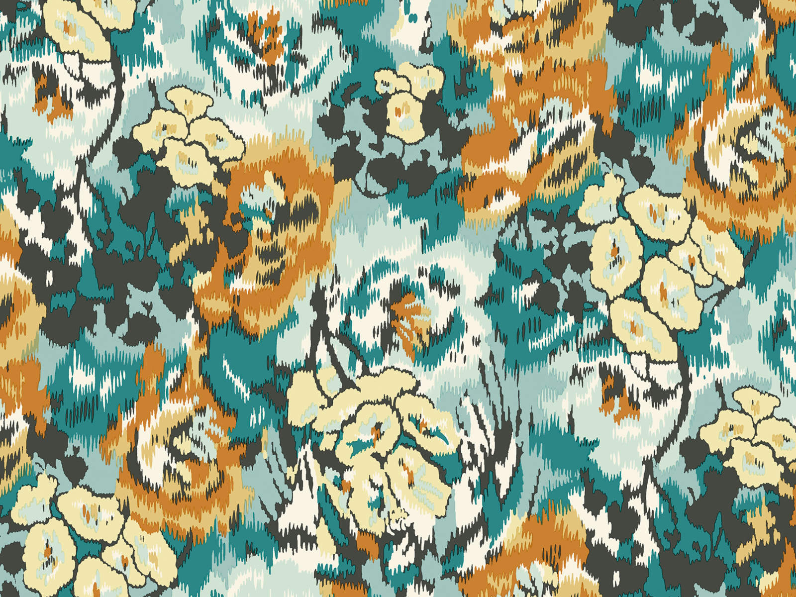 Arte Missoni Home Wallcoverings 04 Flower Pot - 10301