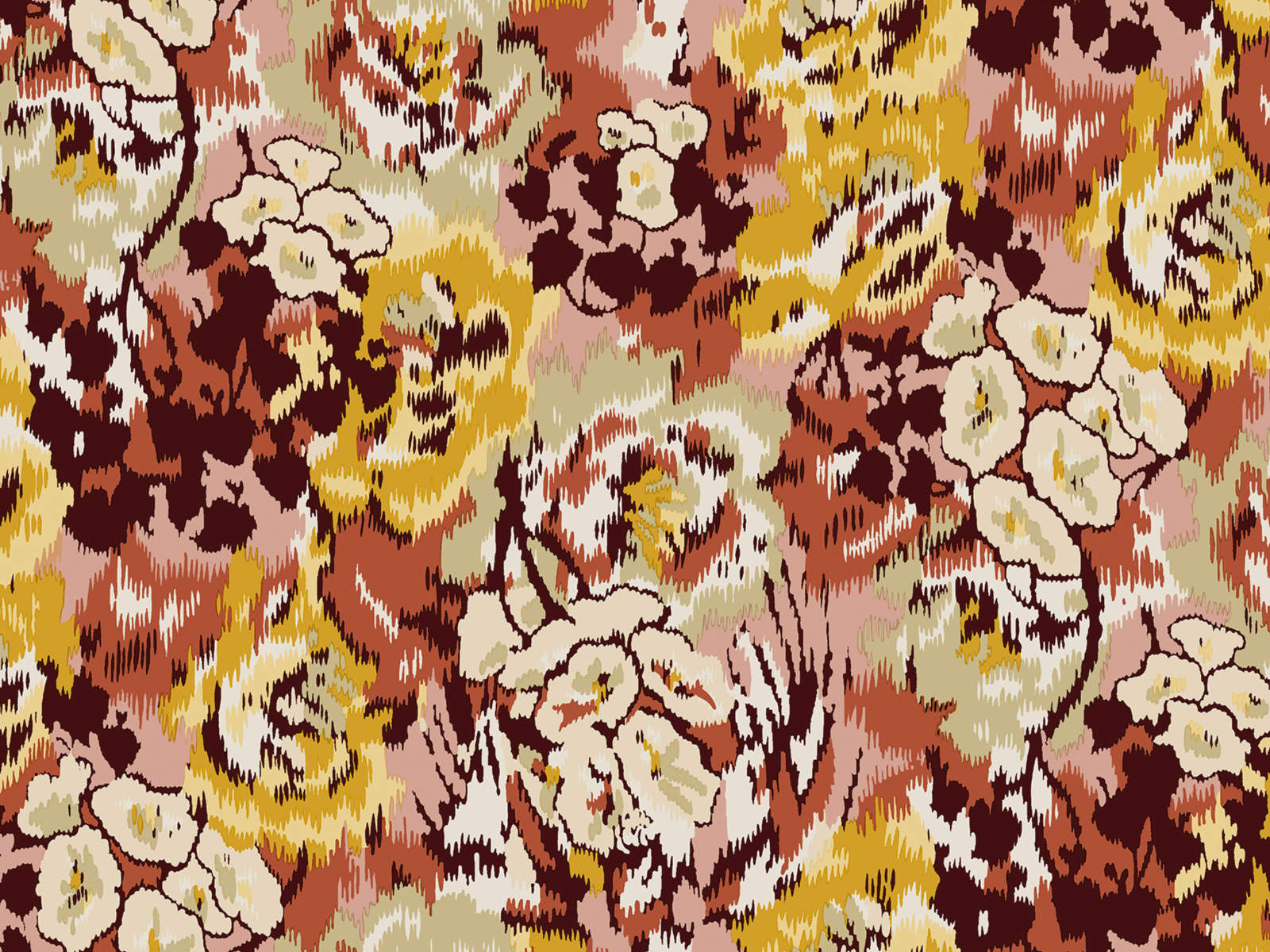 Arte Missoni Home Wallcoverings 04 Flower Pot - 10302