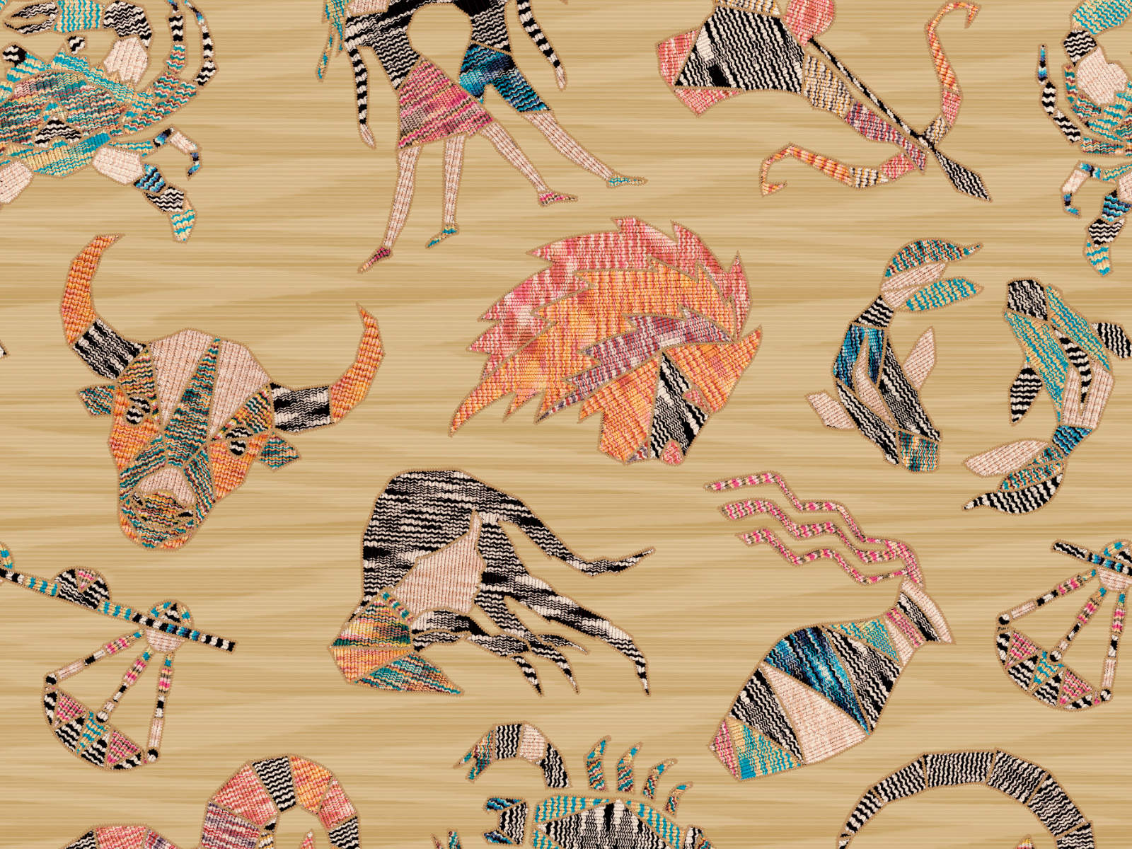 Arte Missoni Home Wallcoverings 04 Constellations - 10350