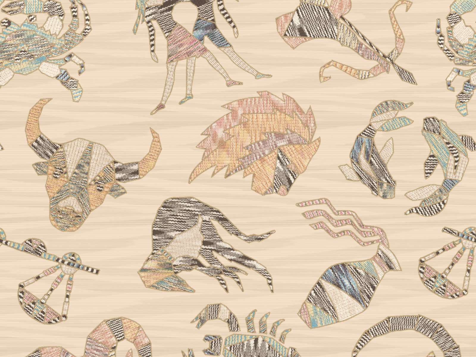Arte Missoni Home Wallcoverings 04 Constellations - 10351