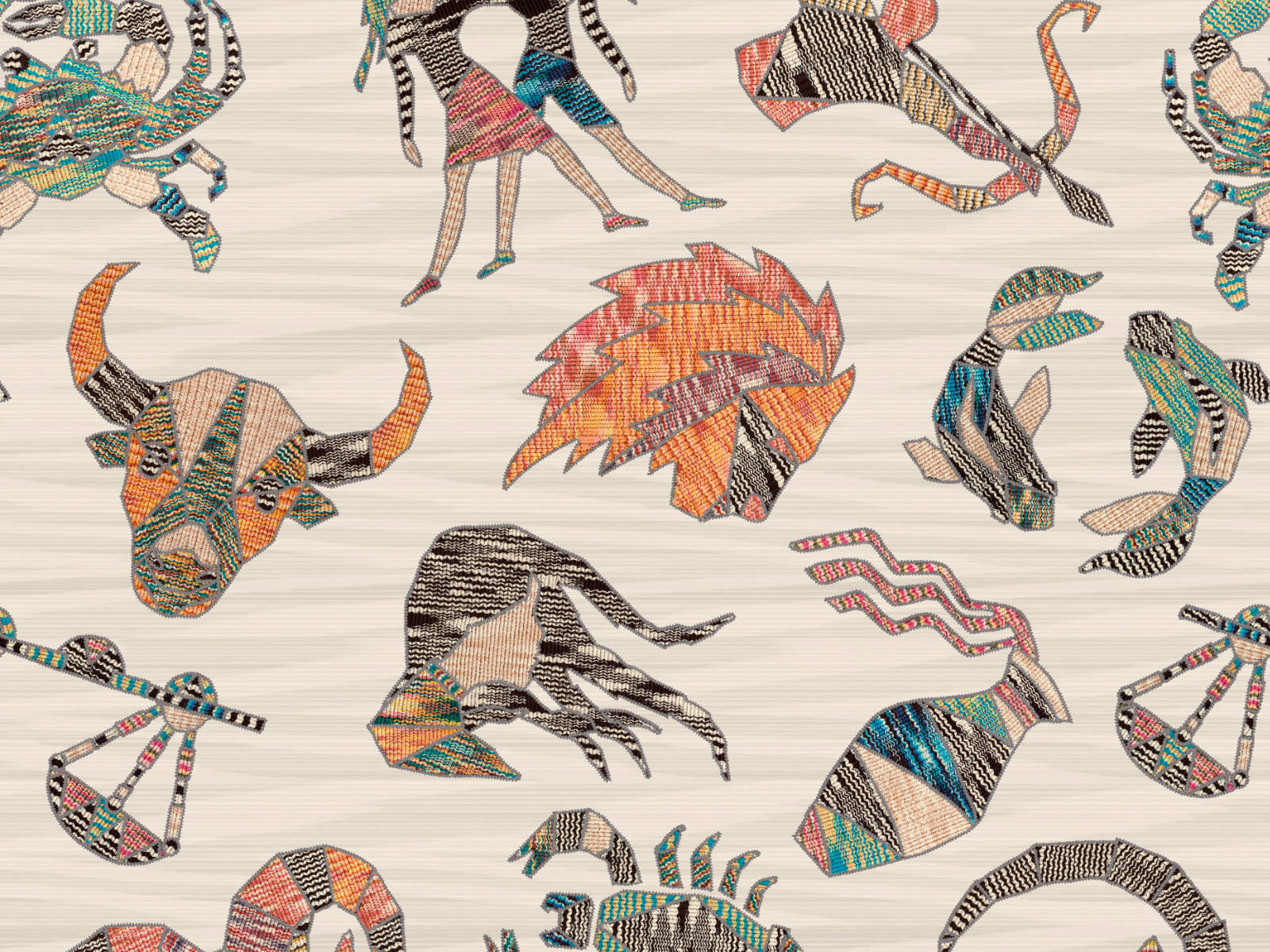 Arte Missoni Home Wallcoverings 04 Constellations - 10352