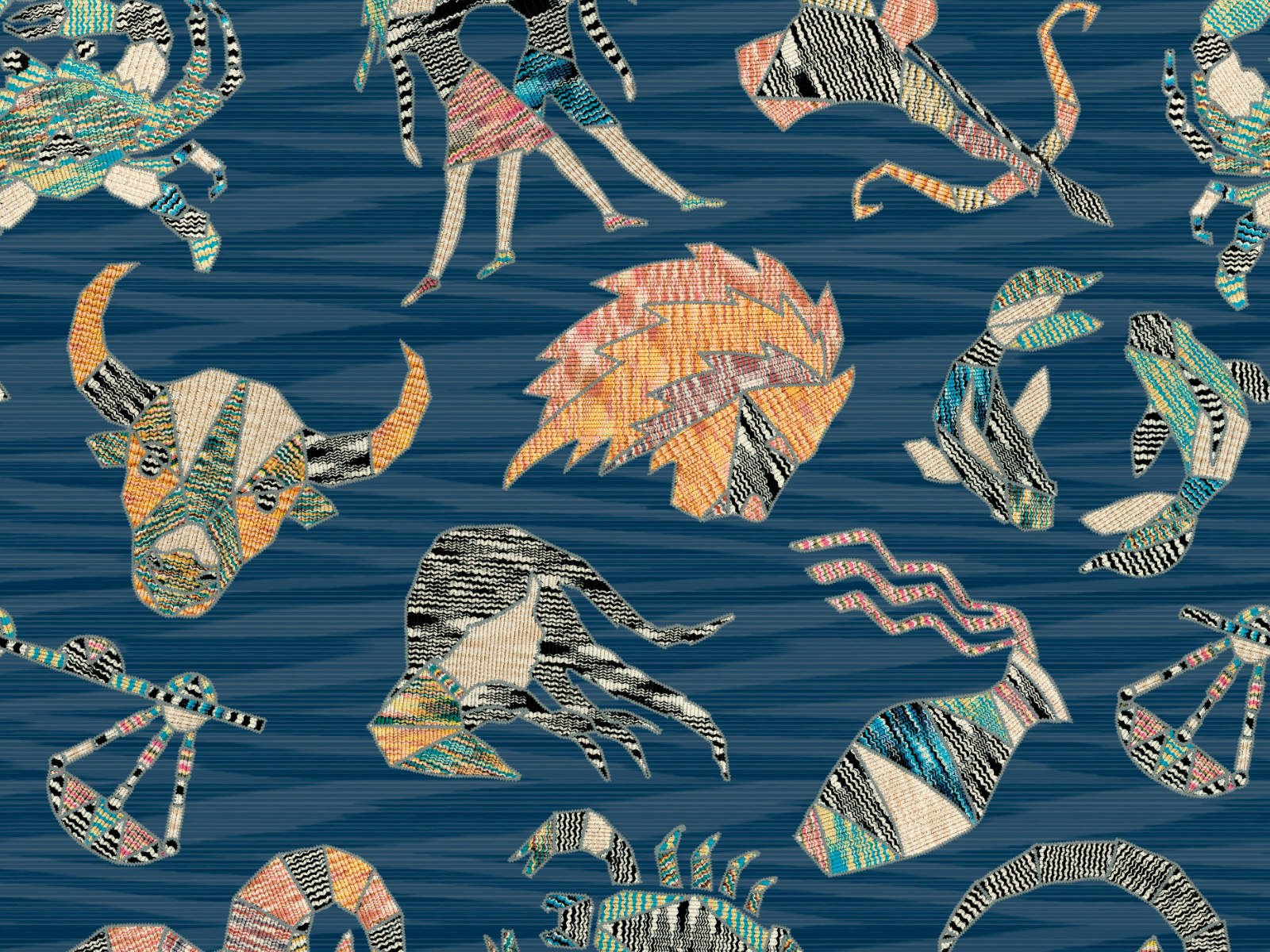 Arte Missoni Home Wallcoverings 04 Constellations - 10353