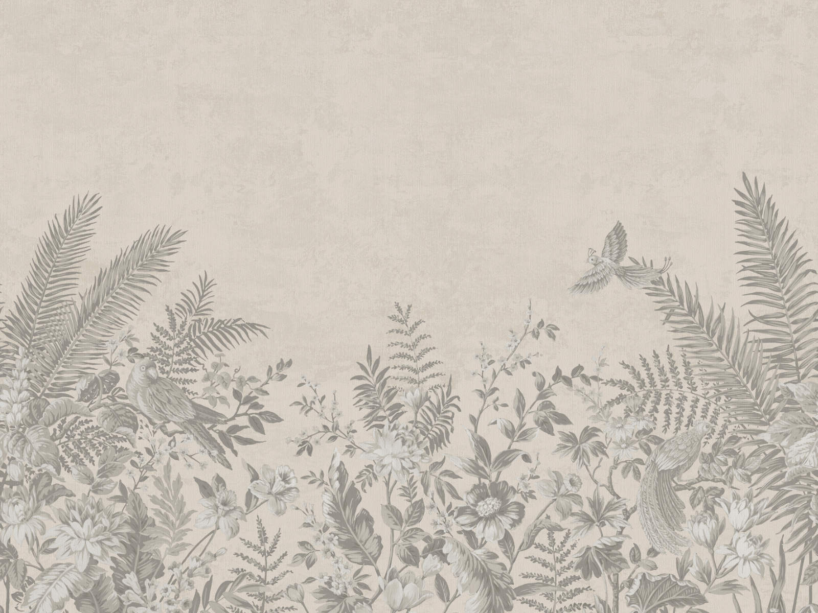 Arte Birds of Paradise Barraband's Garden - Panoramique - BOP702