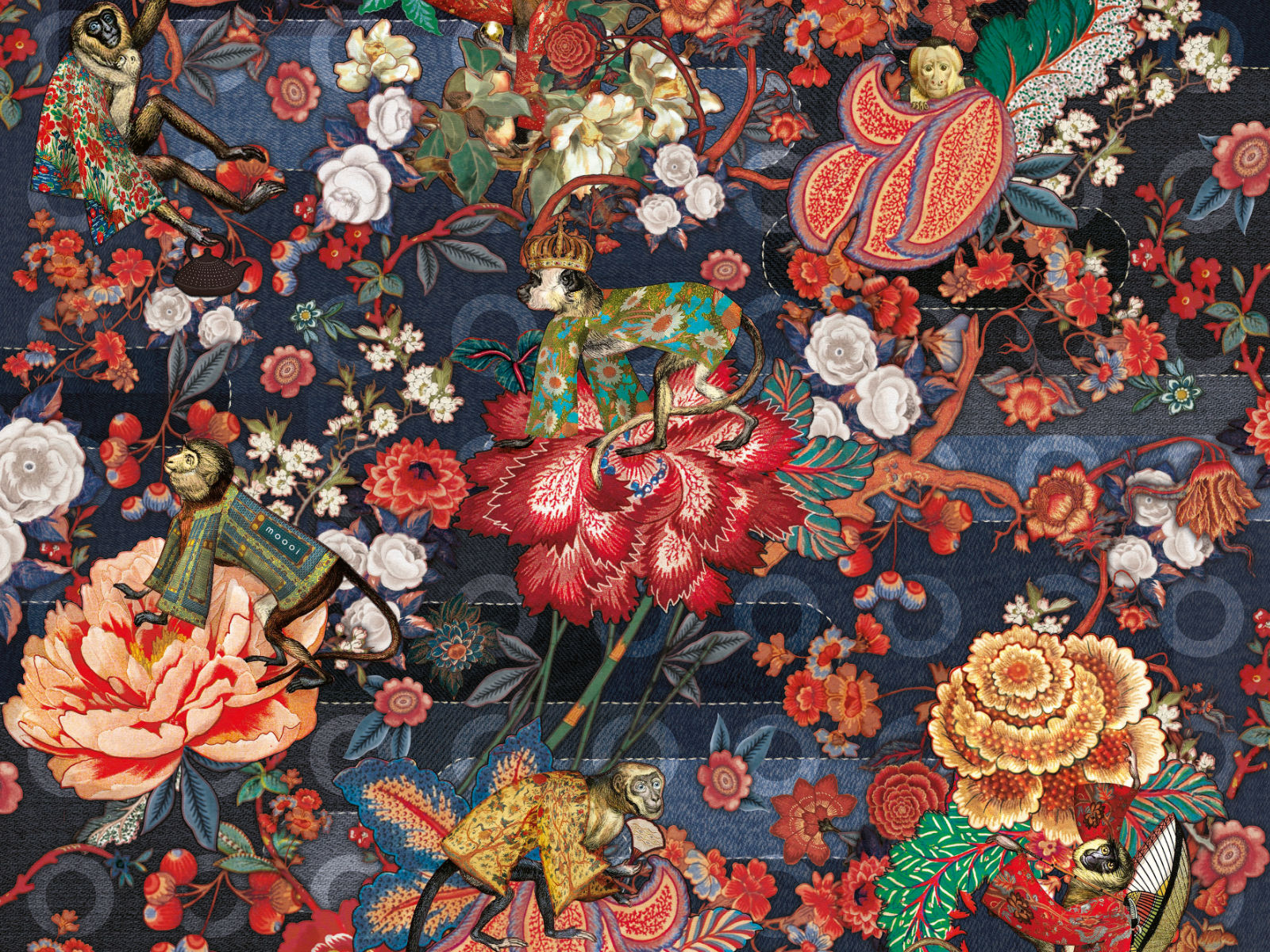 Arte Moooi Tokyo Blue Rendezvous Tokyo Blue - MO3010