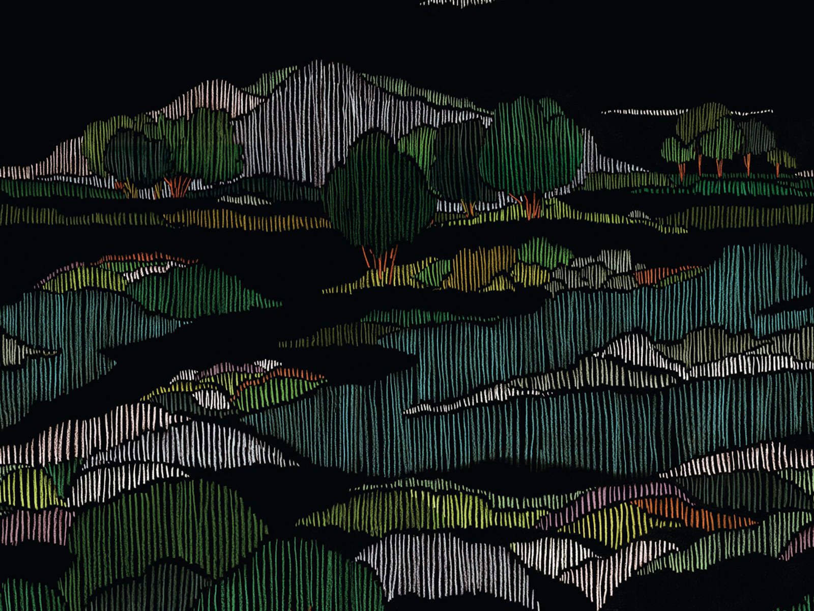 Casadeco Wonderwalls 2 Obscurité Végétale M - 200049903