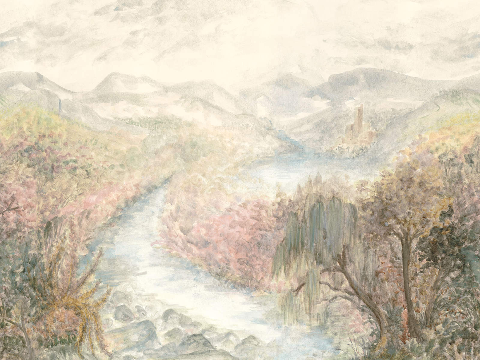 Casadeco Wonderwalls 2 Ruisseau de Joie S - 200124107