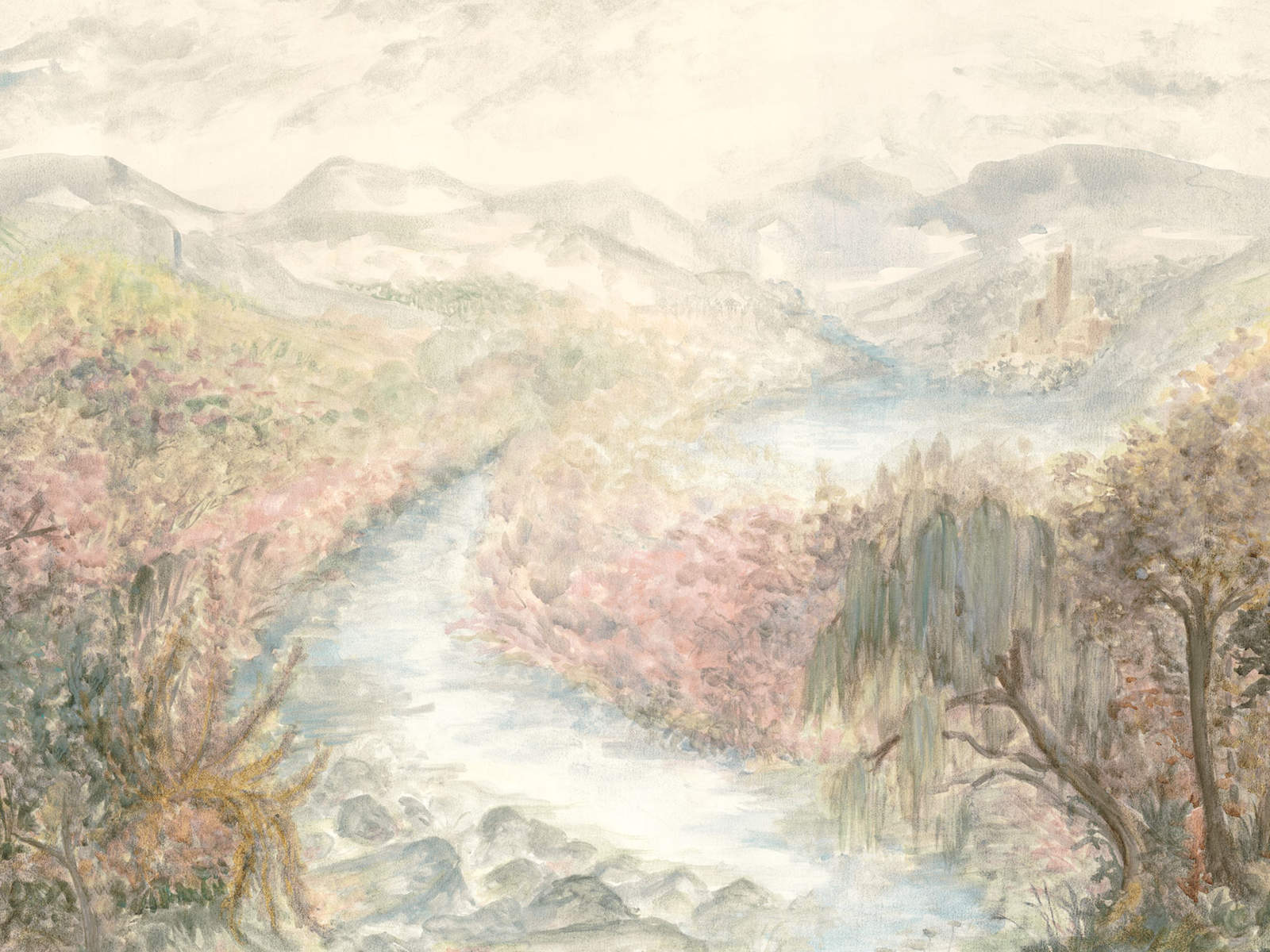 Casadeco Wonderwalls 2 Ruisseau de Joie M - 200124111