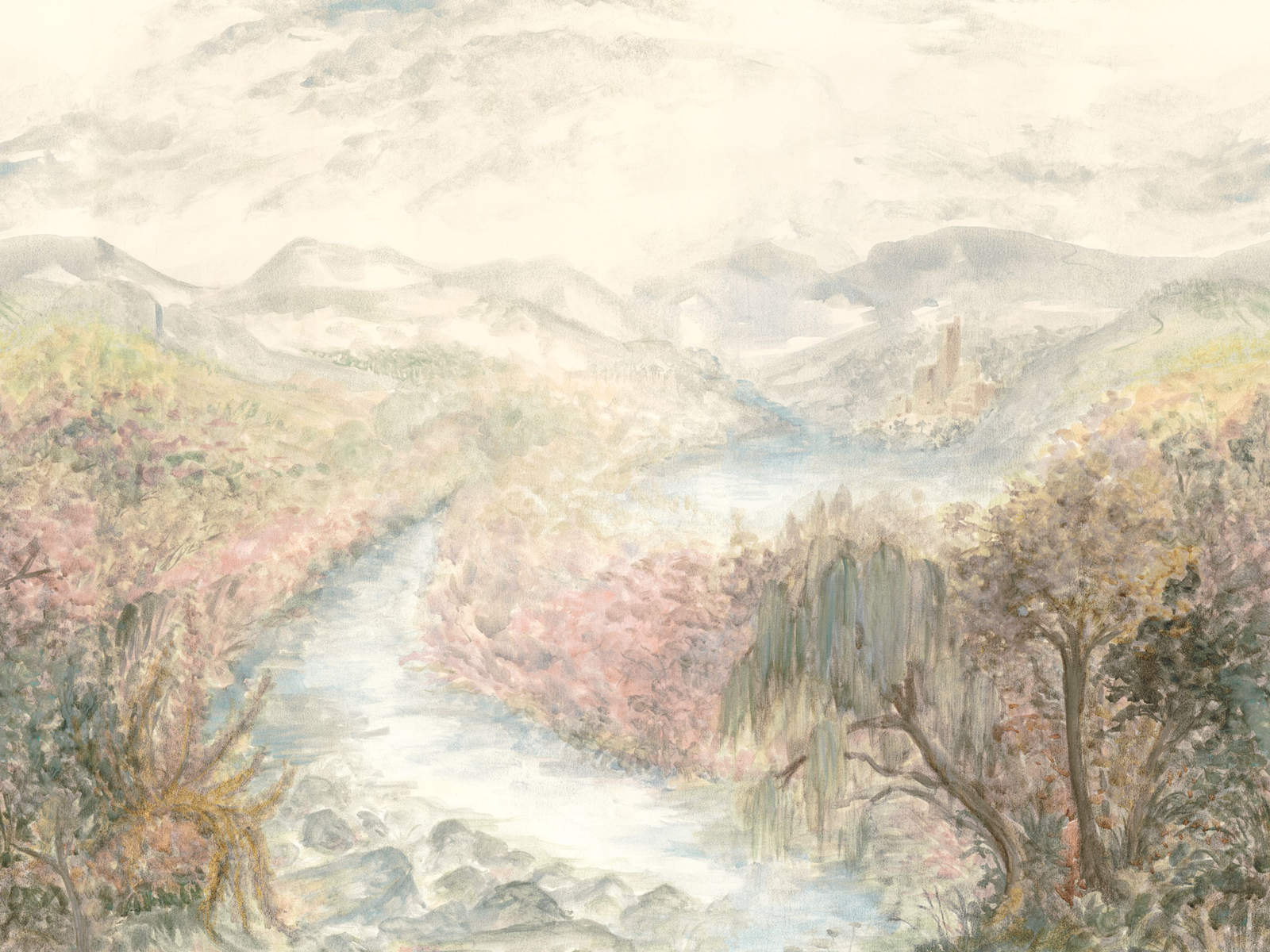 Casadeco Wonderwalls 2 Ruisseau de Joie L - 200124112