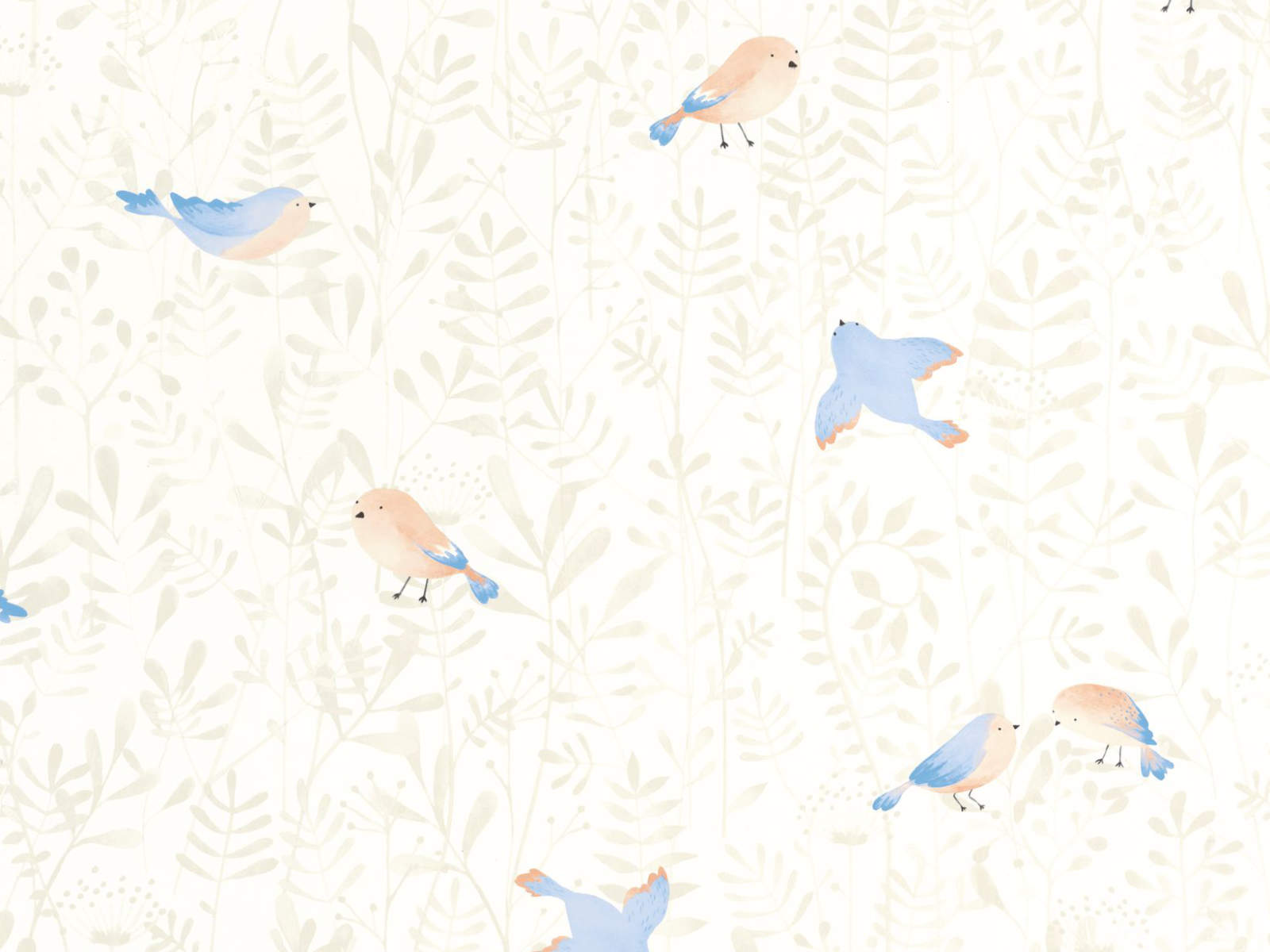 Casadeco Once Upon A Time Flying Bird - 88316471