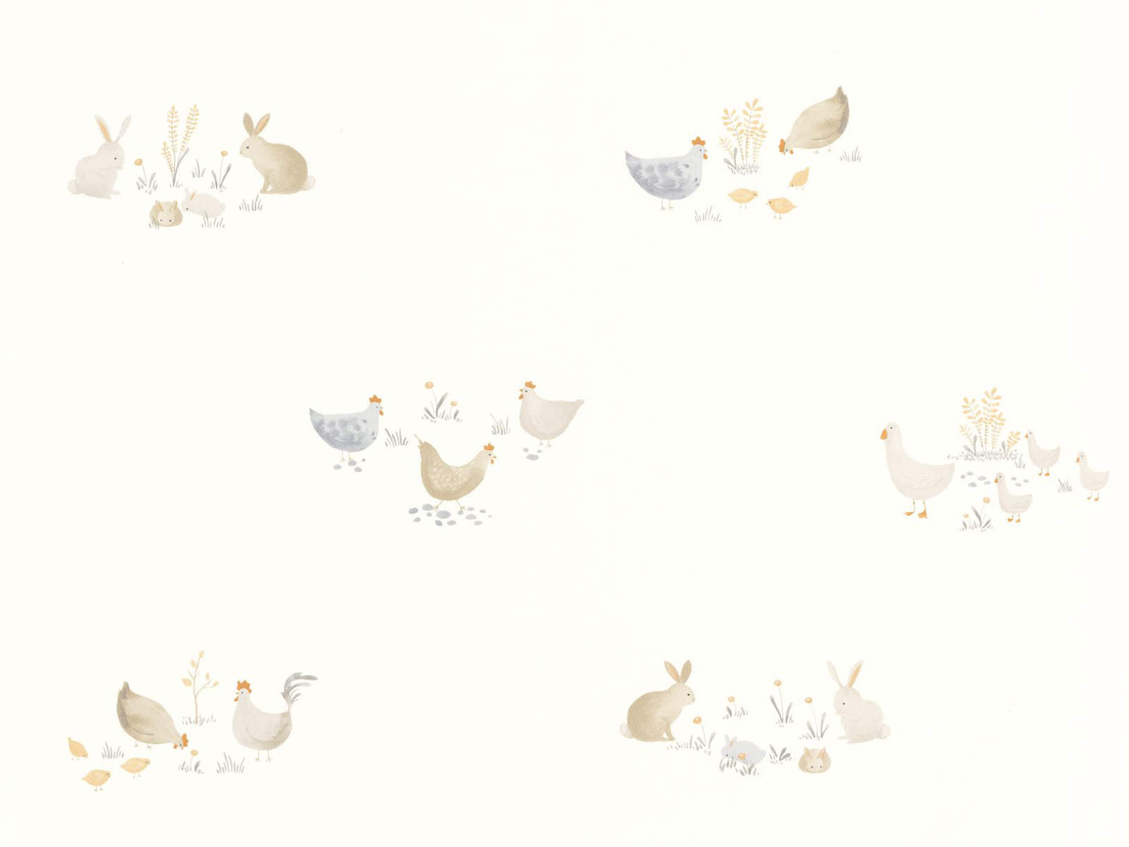 Casadeco Once Upon A Time Companions of the Farm - 88372931