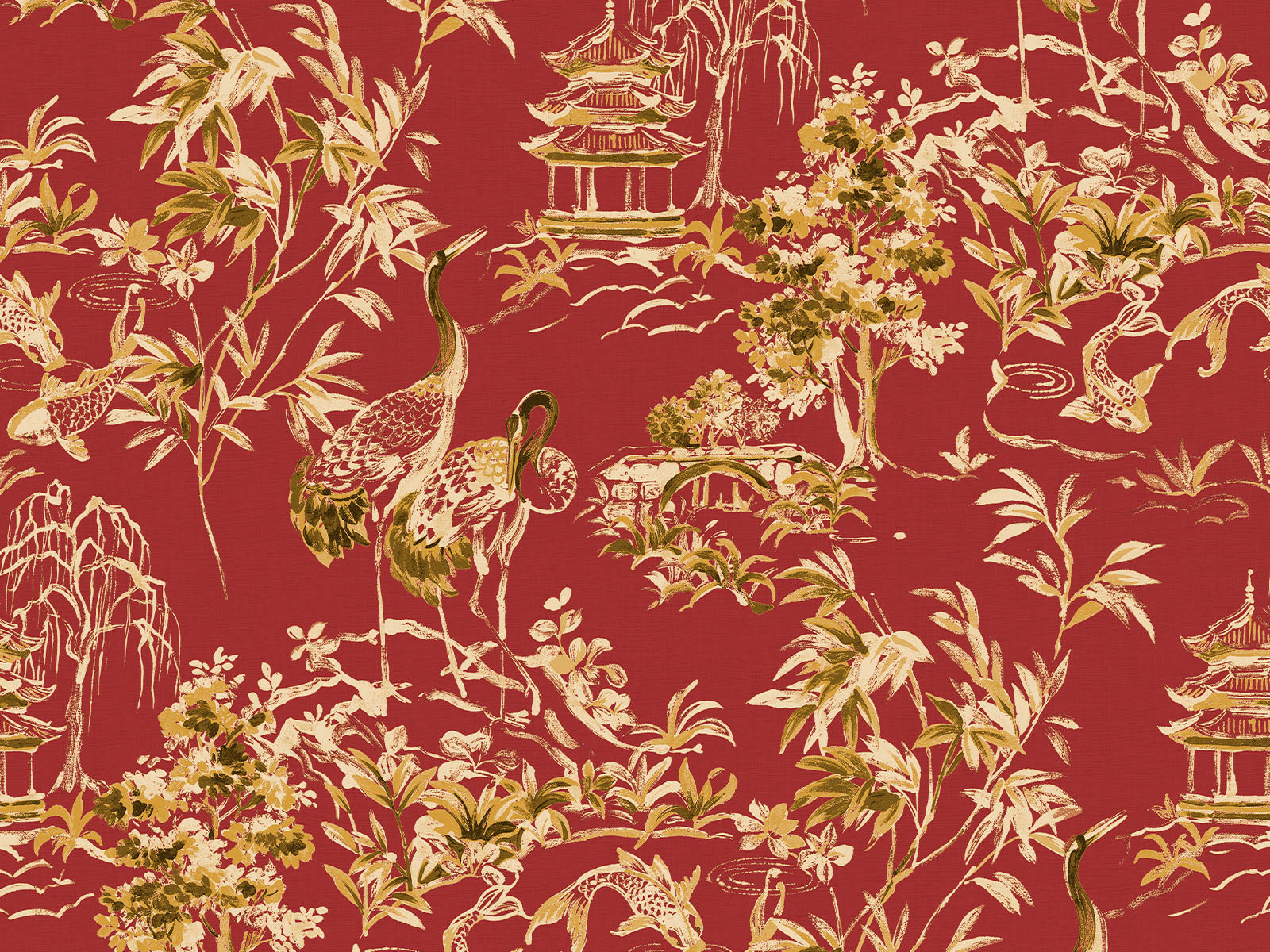 Coordonné Forbidden City Ming Pagoda - B00143