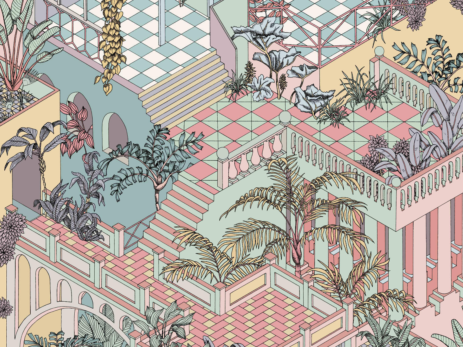 Cole & Son Icons Miami - 112/6023