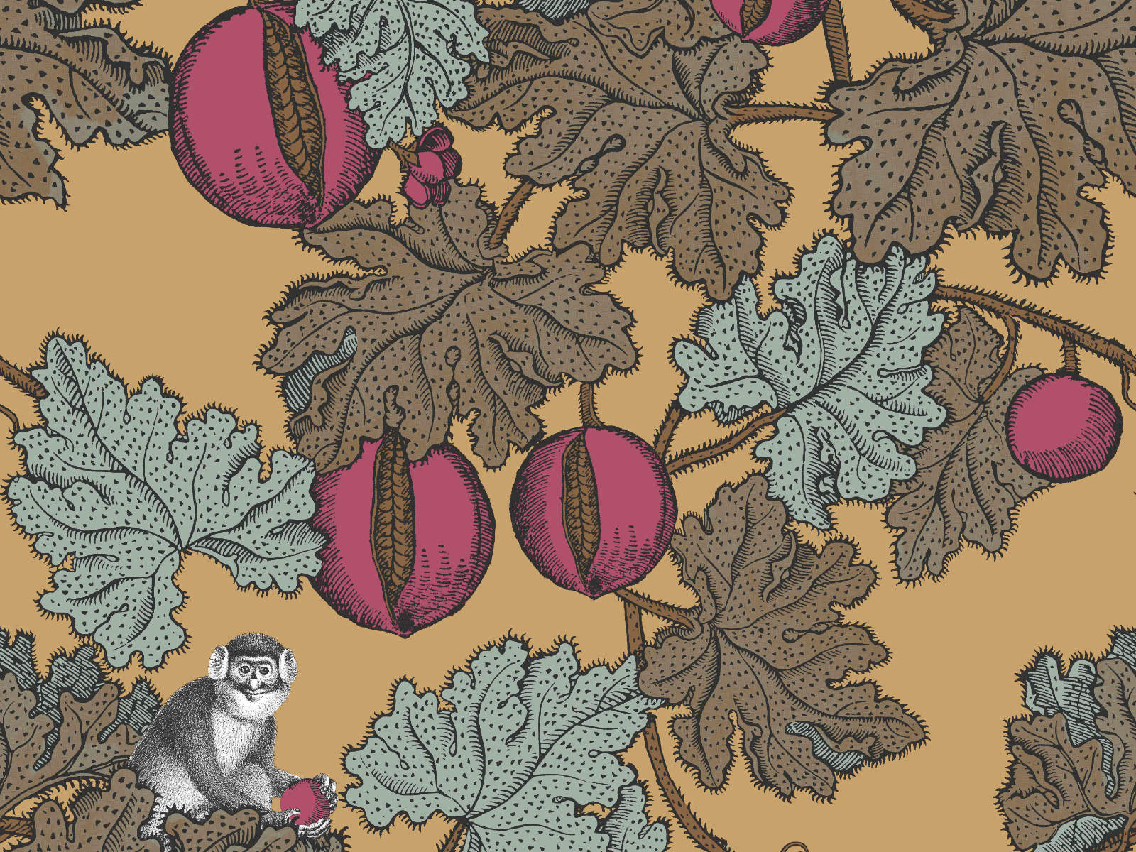 Cole & Son Fornasetti Senza Tempo Frutto Proibito - 114/25049