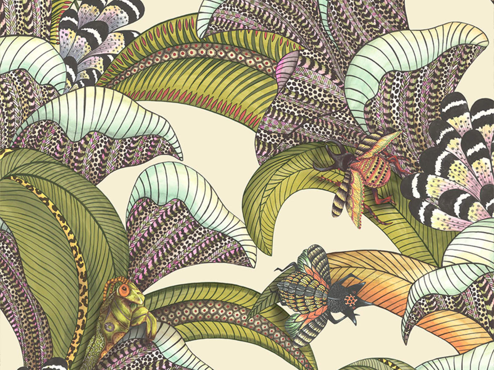 Cole & Son Ardmore Jabula Hoopoe Leaves - 119/1001