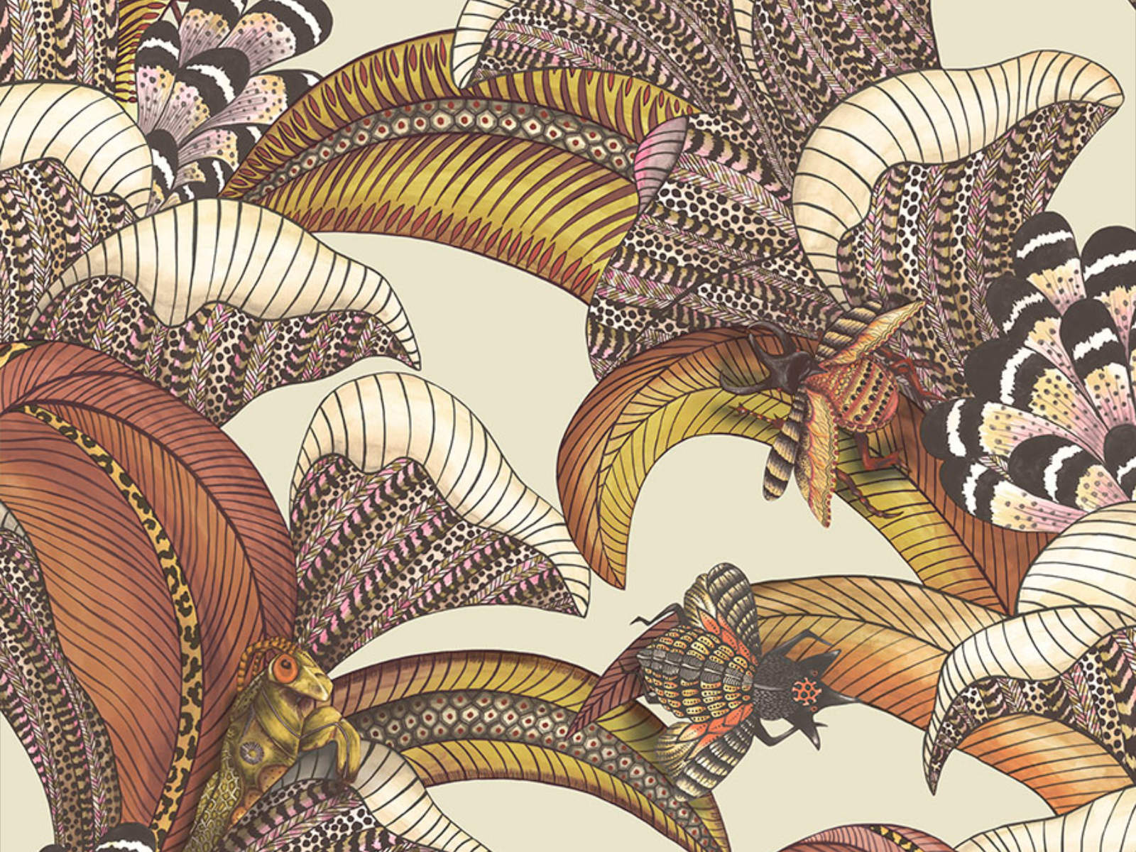 Cole & Son Ardmore Jabula Hoopoe Leaves - 119/1004