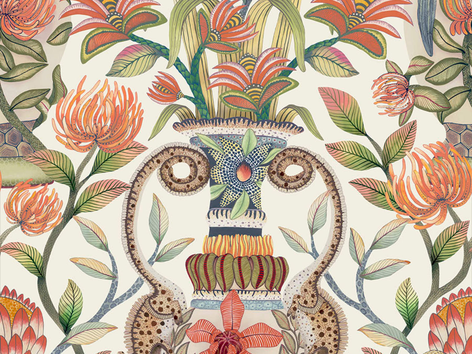 Cole & Son Ardmore Jabula Protea Garden Silk - 119/10045