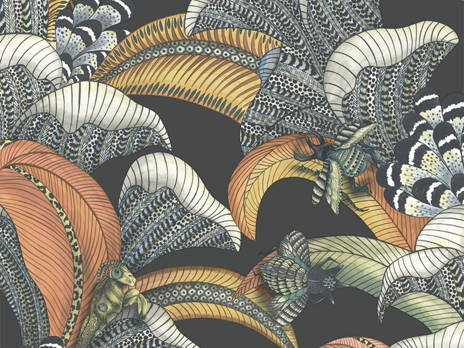 Cole & Son Ardmore Jabula Hoopoe Leaves - 119/1005