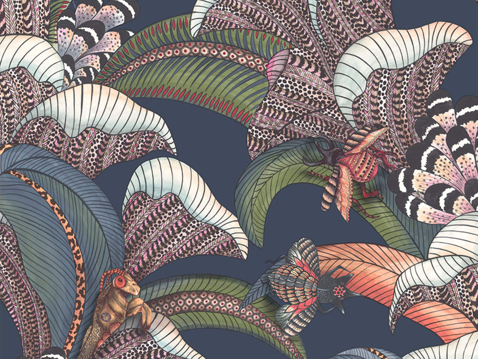 Cole & Son Ardmore Jabula Hoopoe Leaves - 119/1006