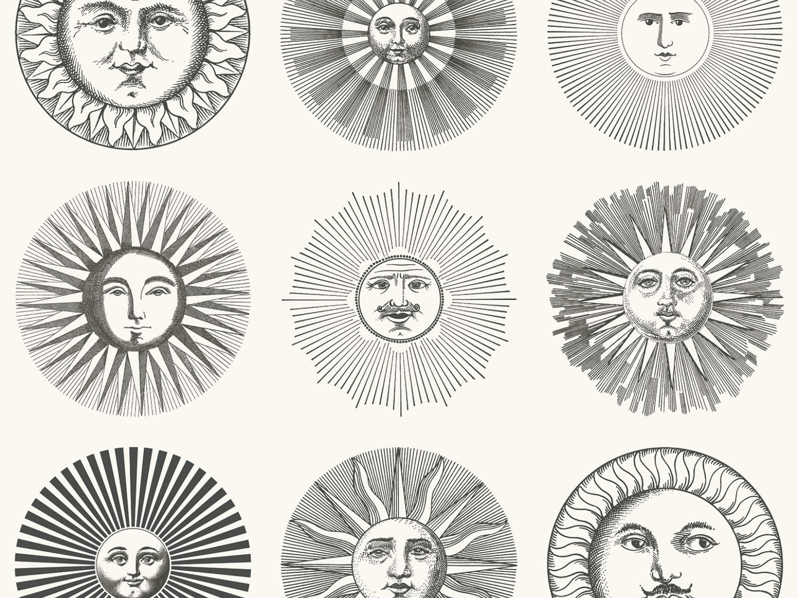 Cole & Son Fornasetti Senza Tempo II - Soli - 123/1001