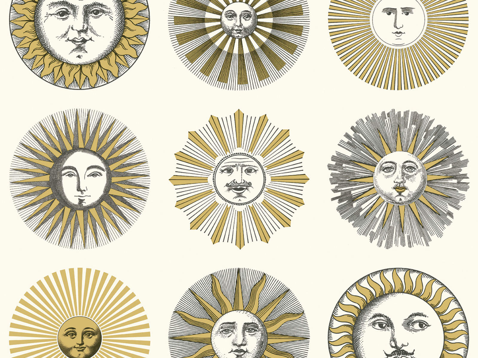 Cole & Son Fornasetti Senza Tempo II - Soli - 123/1002