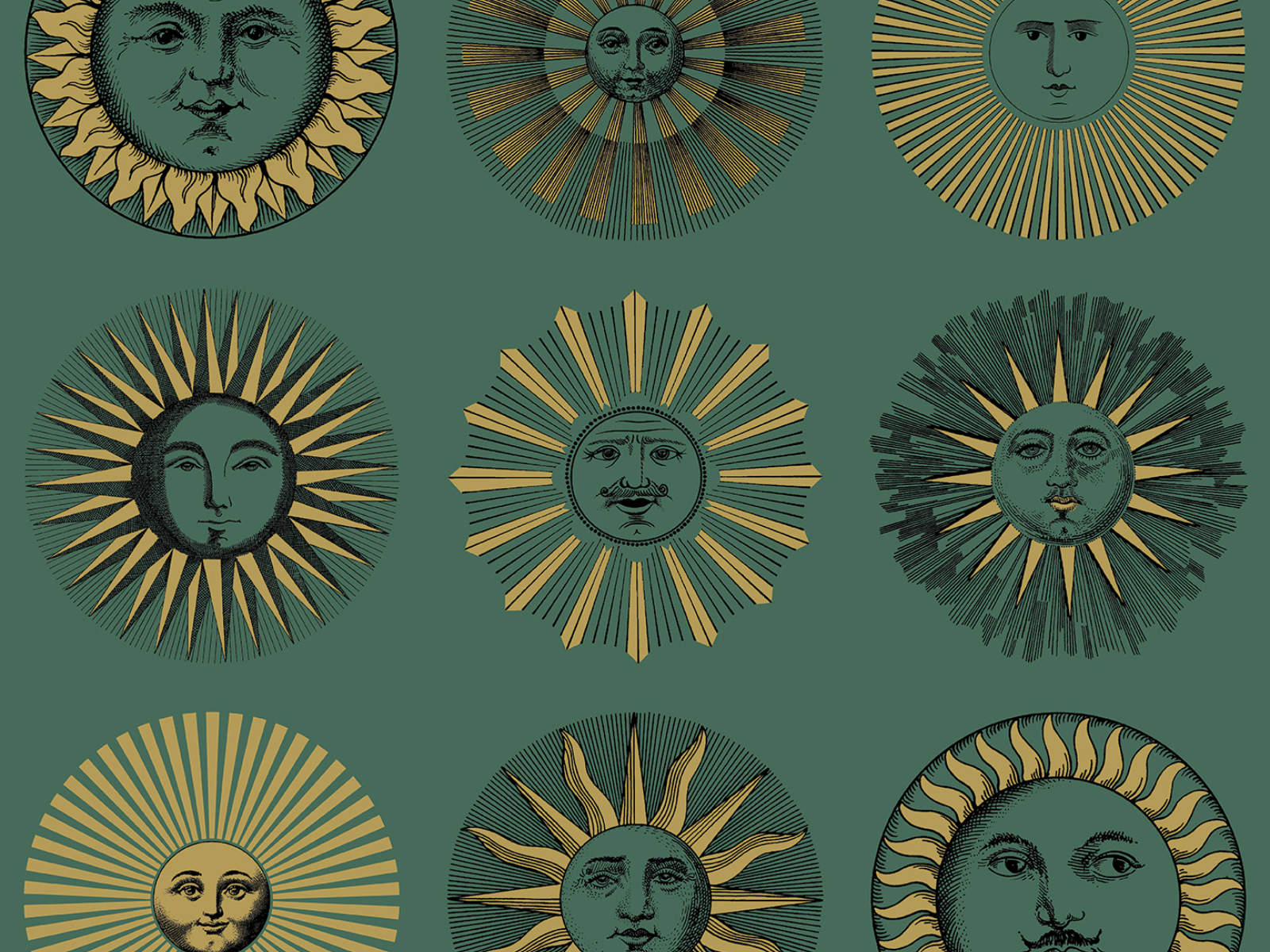 Cole & Son Fornasetti Senza Tempo II - Soli - 123/1005