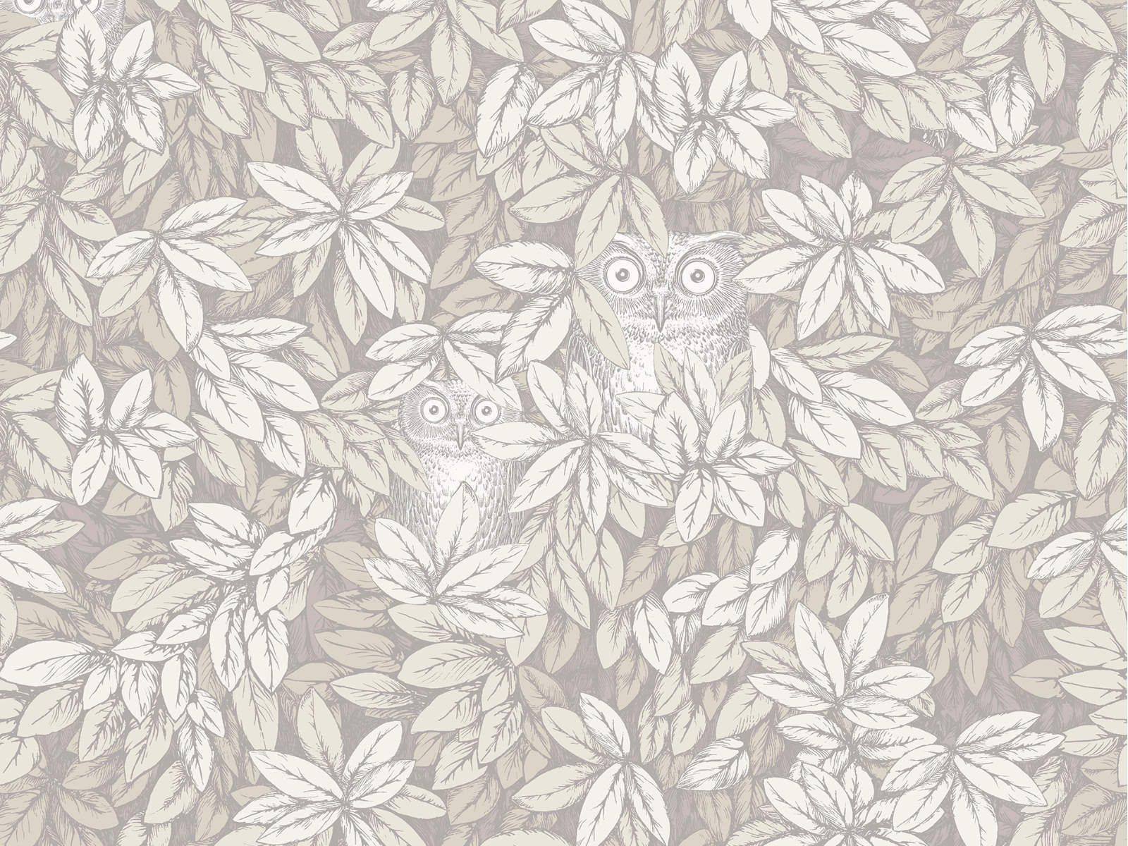 Cole & Son Fornasetti Senza Tempo II - Foglie e Civette - 123/11052