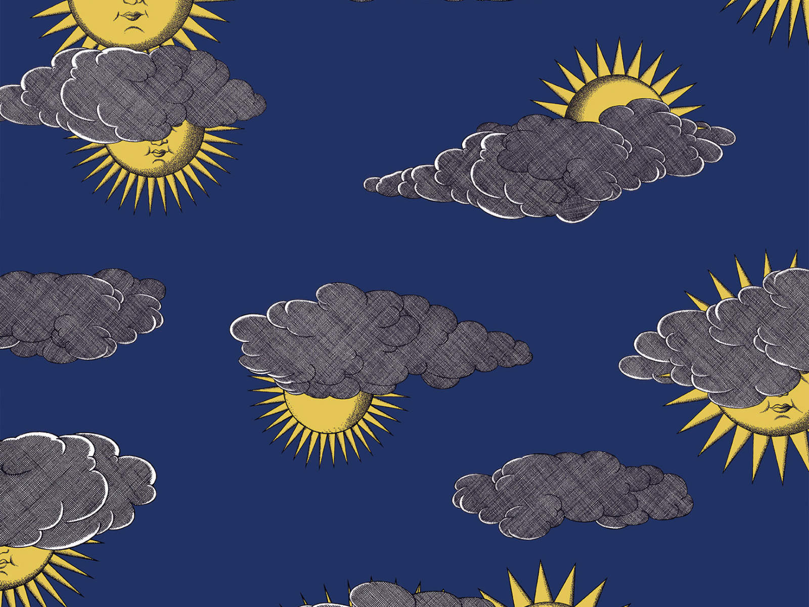 Cole & Son Fornasetti Senza Tempo II - Soli e Nuvole - 123/2006