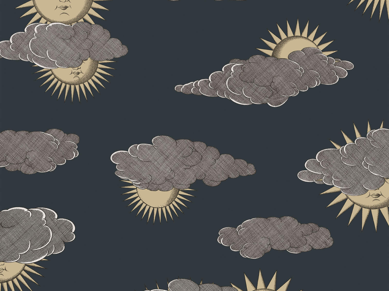 Cole & Son Fornasetti Senza Tempo II - Soli e Nuvole - 123/2008