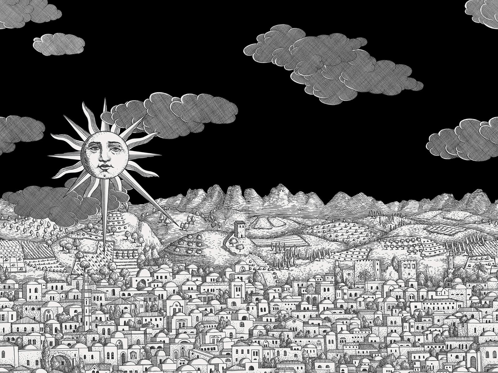 Cole & Son Fornasetti Senza Tempo II - Vista Mediterranea - 123/3012