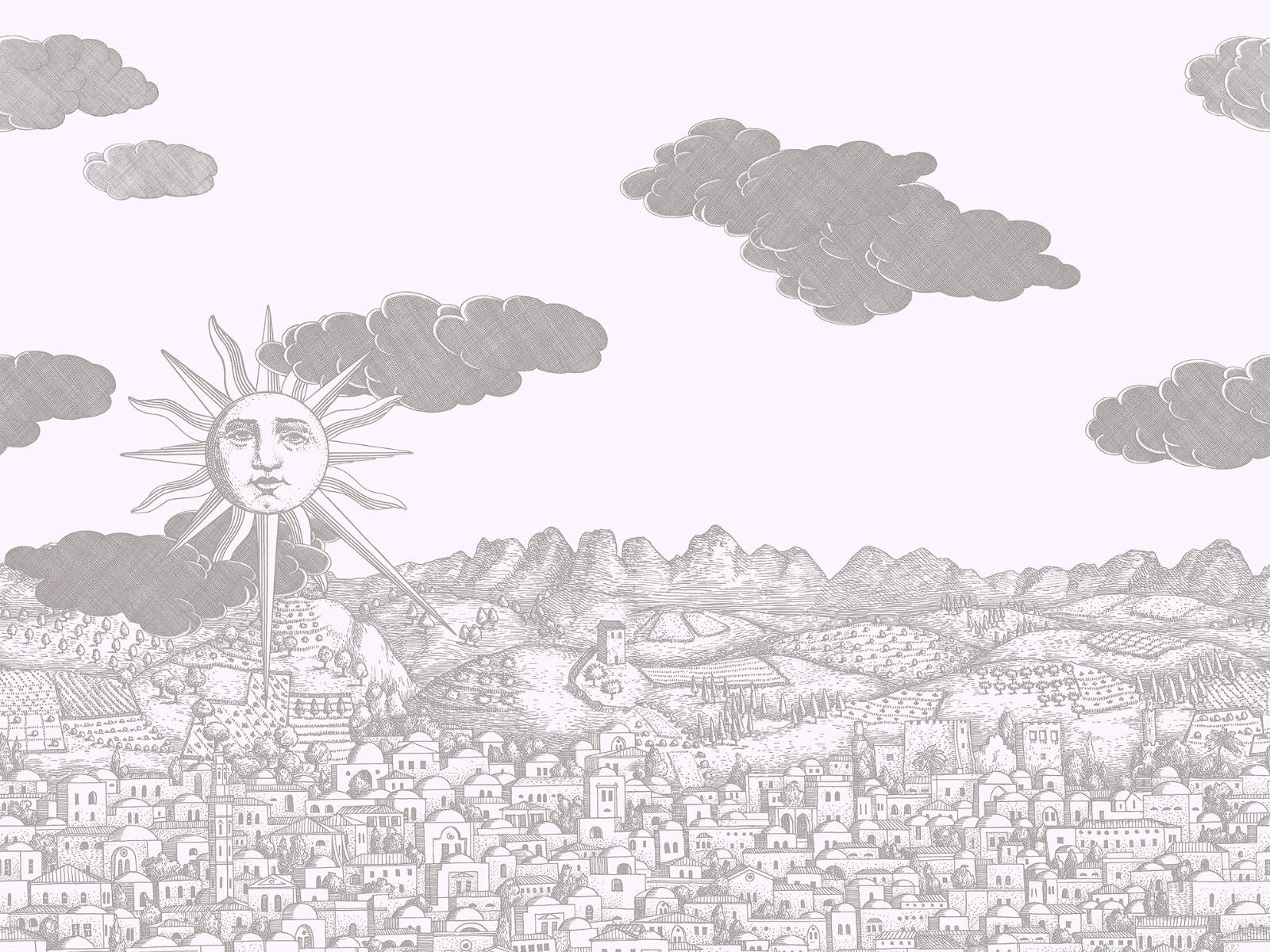 Cole & Son Fornasetti Senza Tempo II - Vista Mediterranea - 123/3015