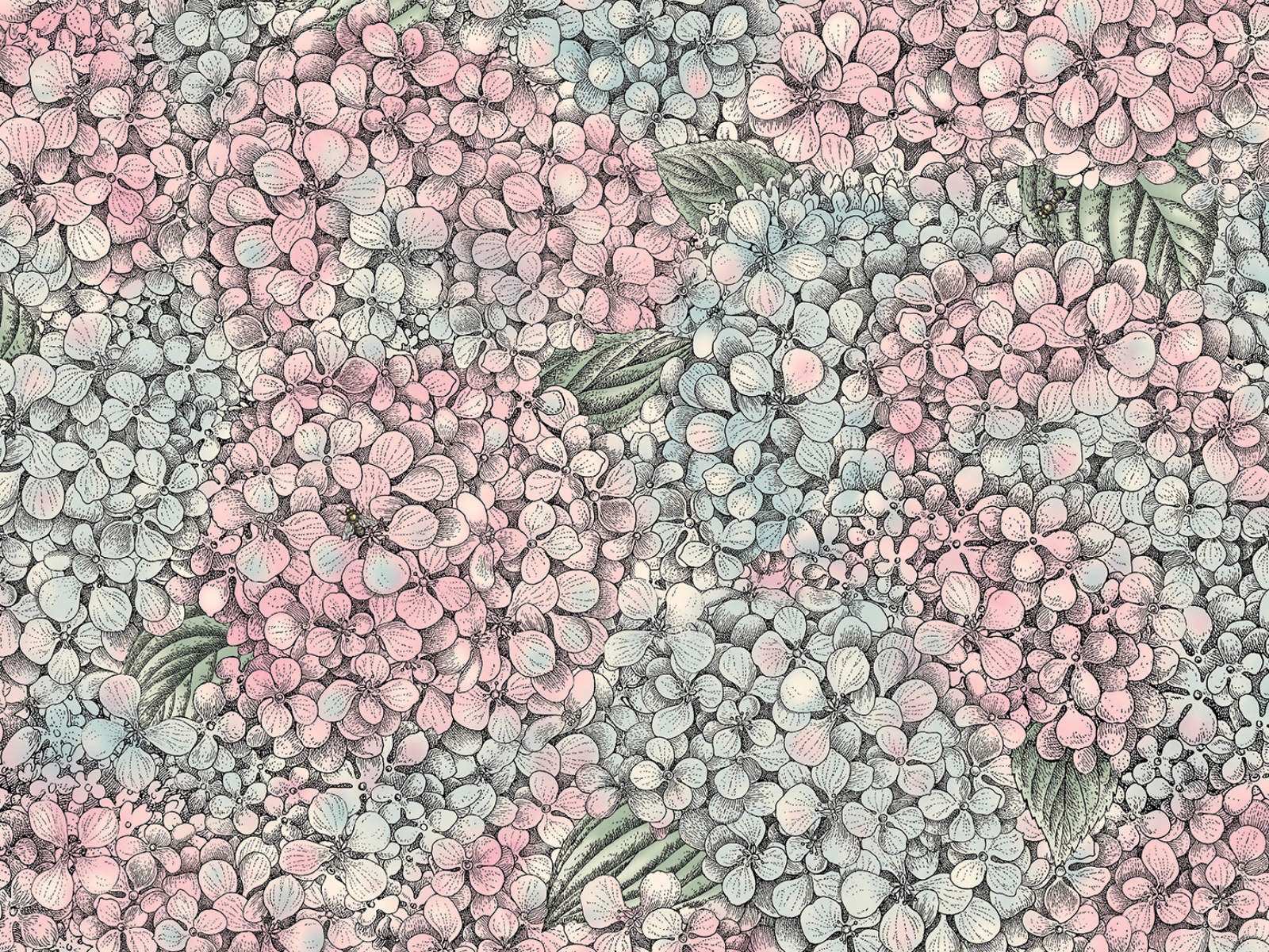 Cole & Son Fornasetti Senza Tempo II - Ortensia - 123/9045