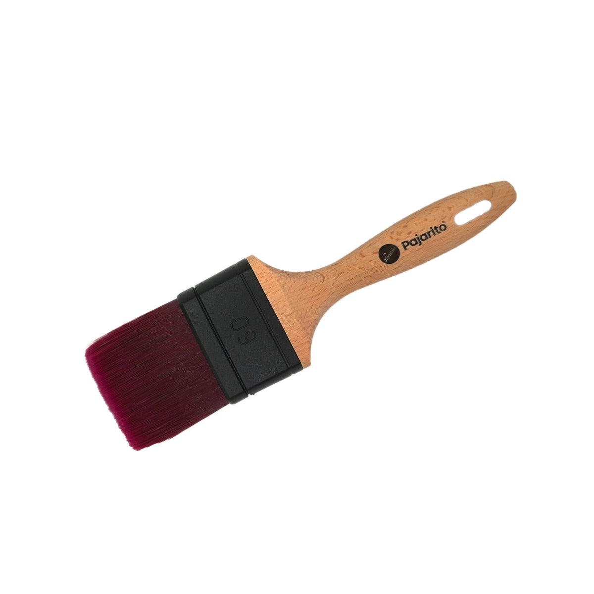 Pajarito Platte Kwast Voor Verf Op Water Basis - 60 mm