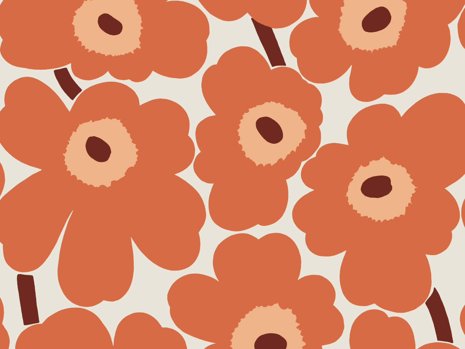 HookedOnWalls Marimekko Vol 06 Unikko - 25101