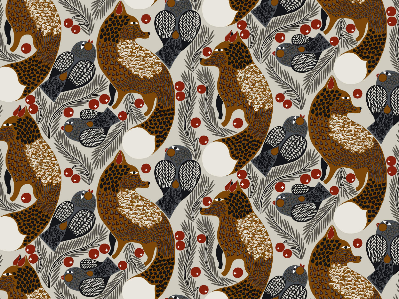 HookedOnWalls Marimekko Vol 06 Ketunmarja - 25175