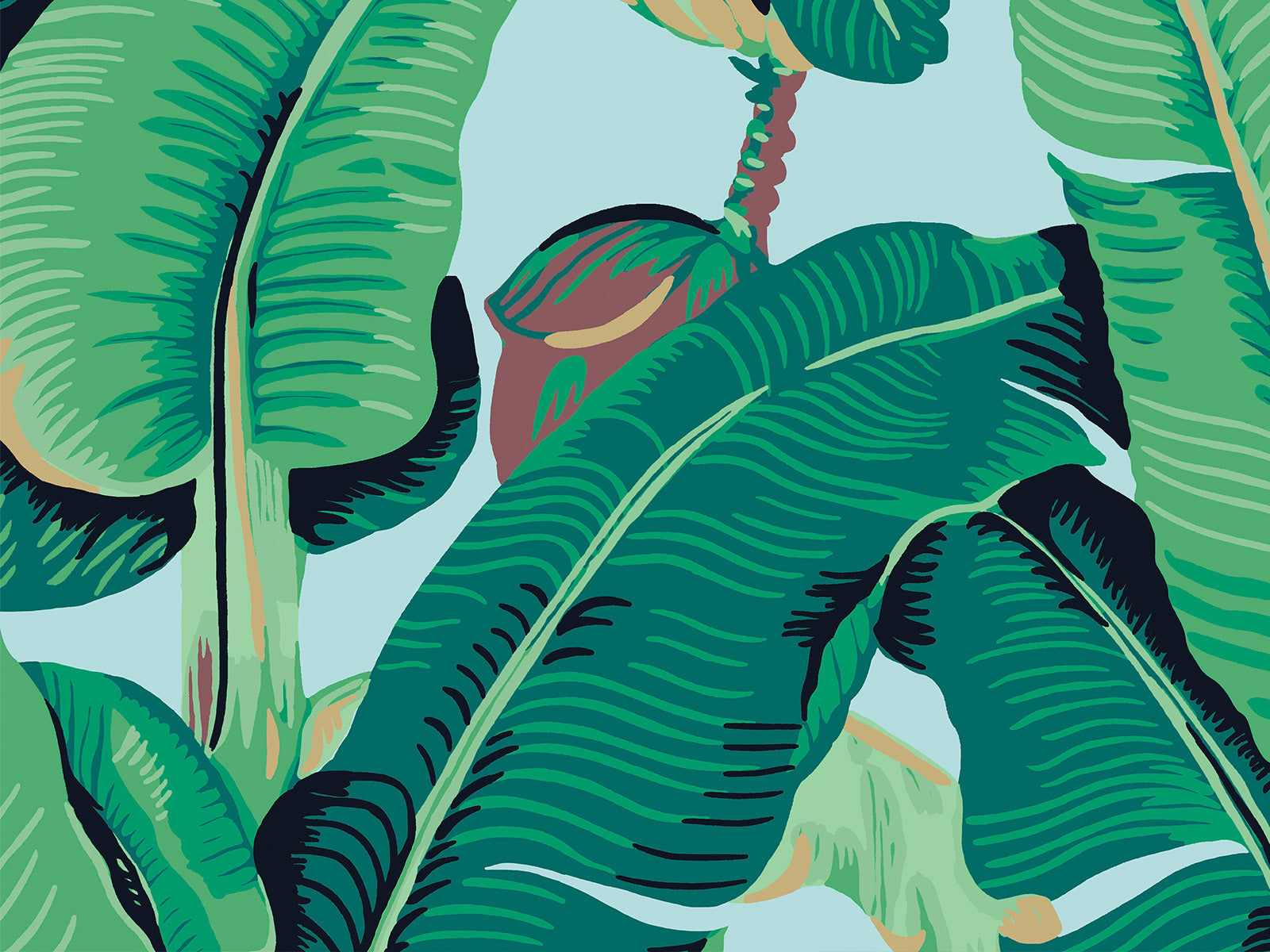 Hookedonwalls Scalamandré Hinson Palm - 26011