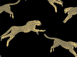 Hookedonwalls Scalamandré Leaping Cheetaj - 26019