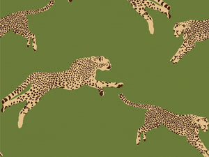 Hookedonwalls Scalamandré Leaping Cheetaj - 26024