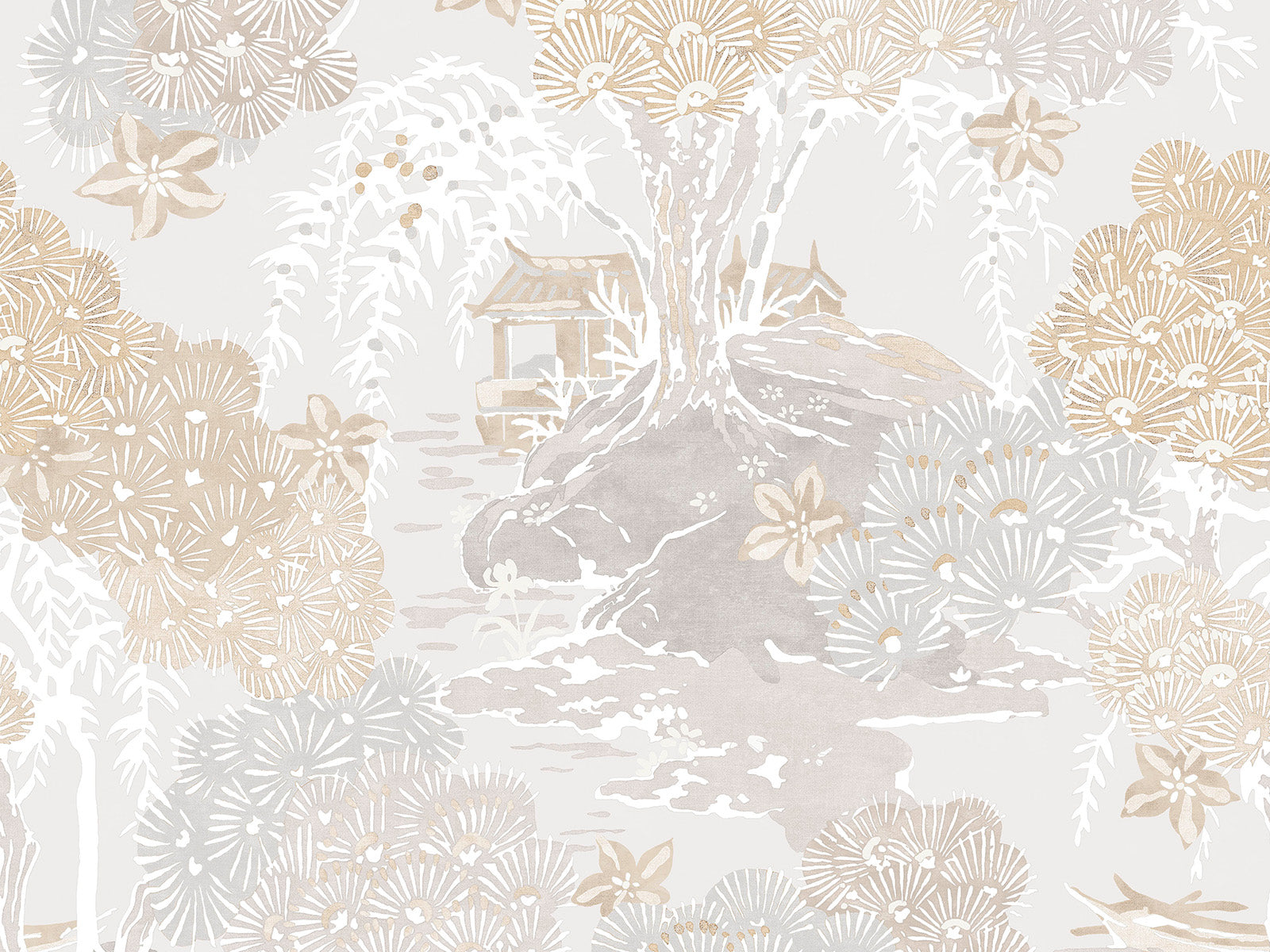 Hookedonwalls Scalamandré Sea Of Trees - 26031