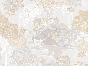 Hookedonwalls Scalamandré Sea Of Trees - 26031