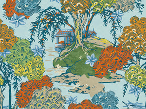 Hookedonwalls Scalamandré Sea Of Trees - 26033