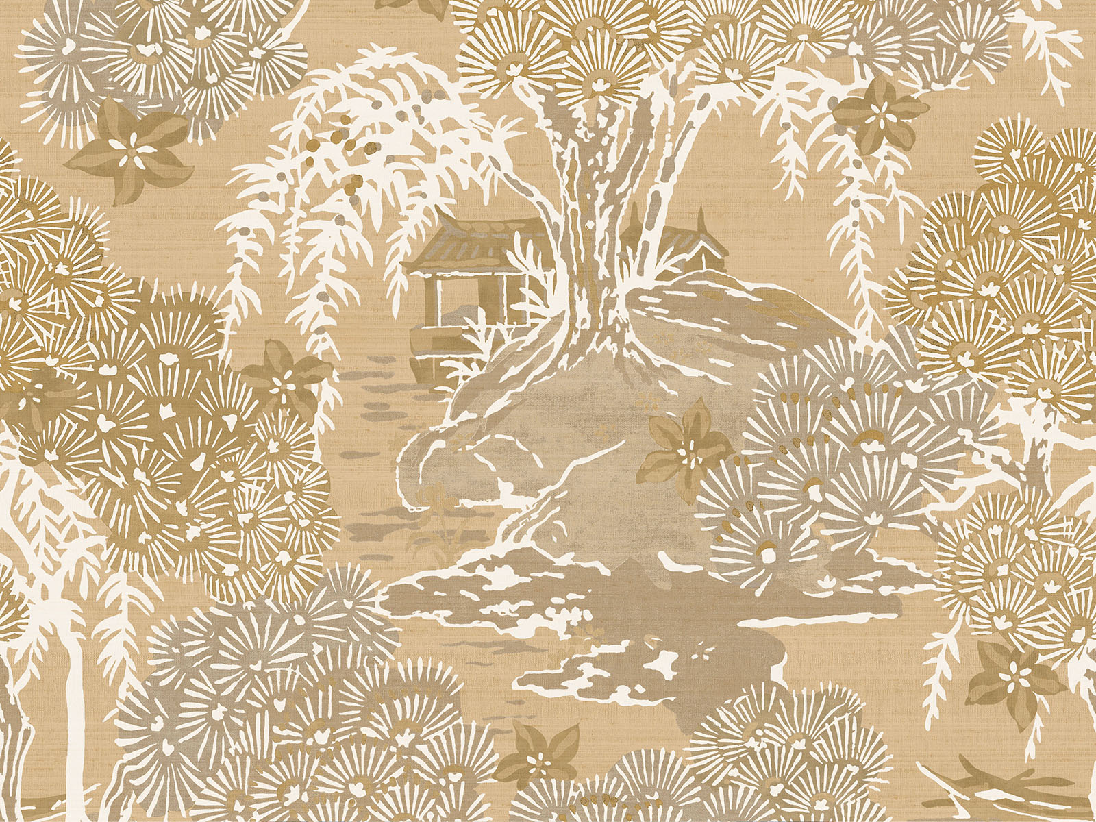 Hookedonwalls Scalamandré Sea Of Trees - 26034