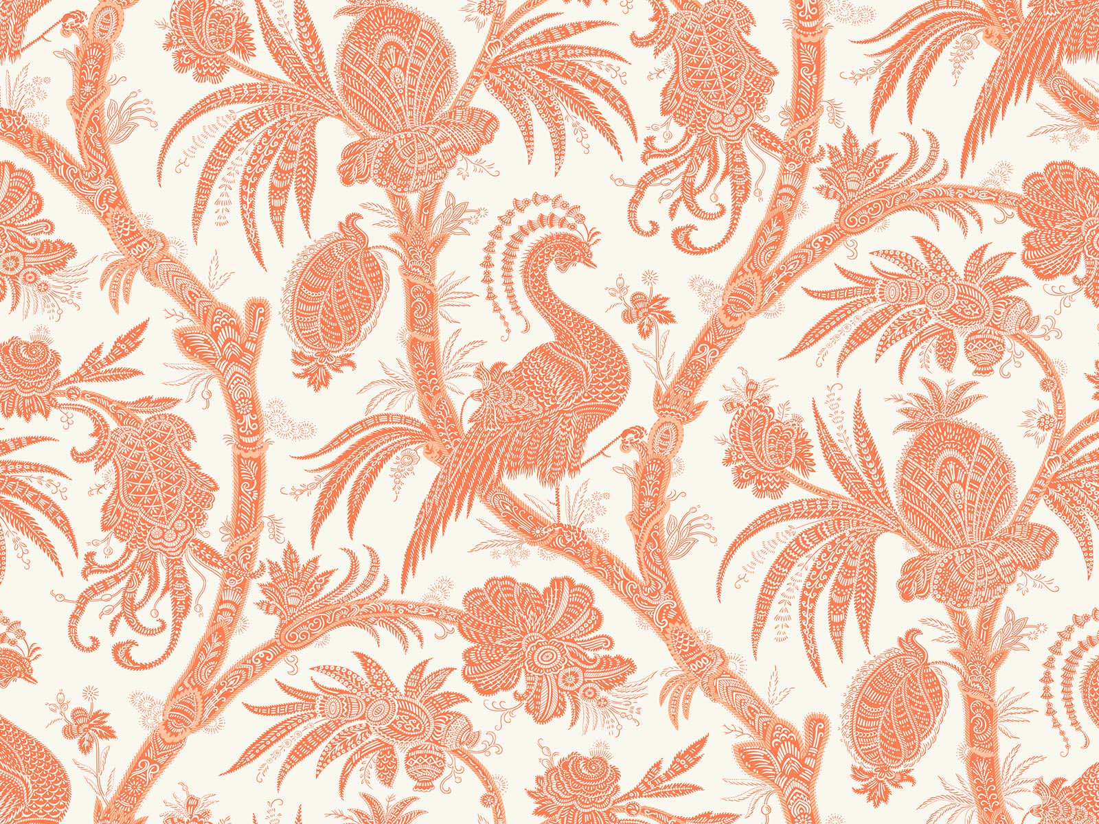 Hookedonwalls Scalamandré Balinese Peacock - 26043