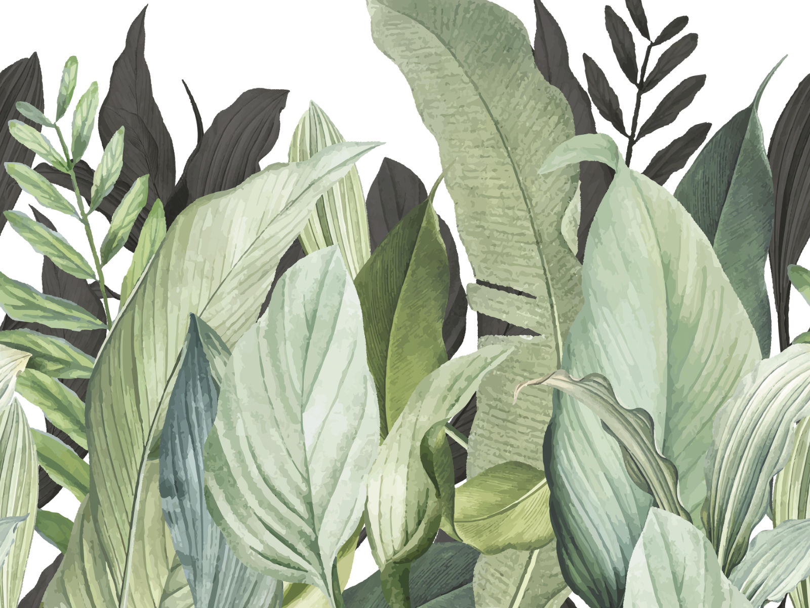 HookedOnWalls Caribbean Tropical Forest - 27201