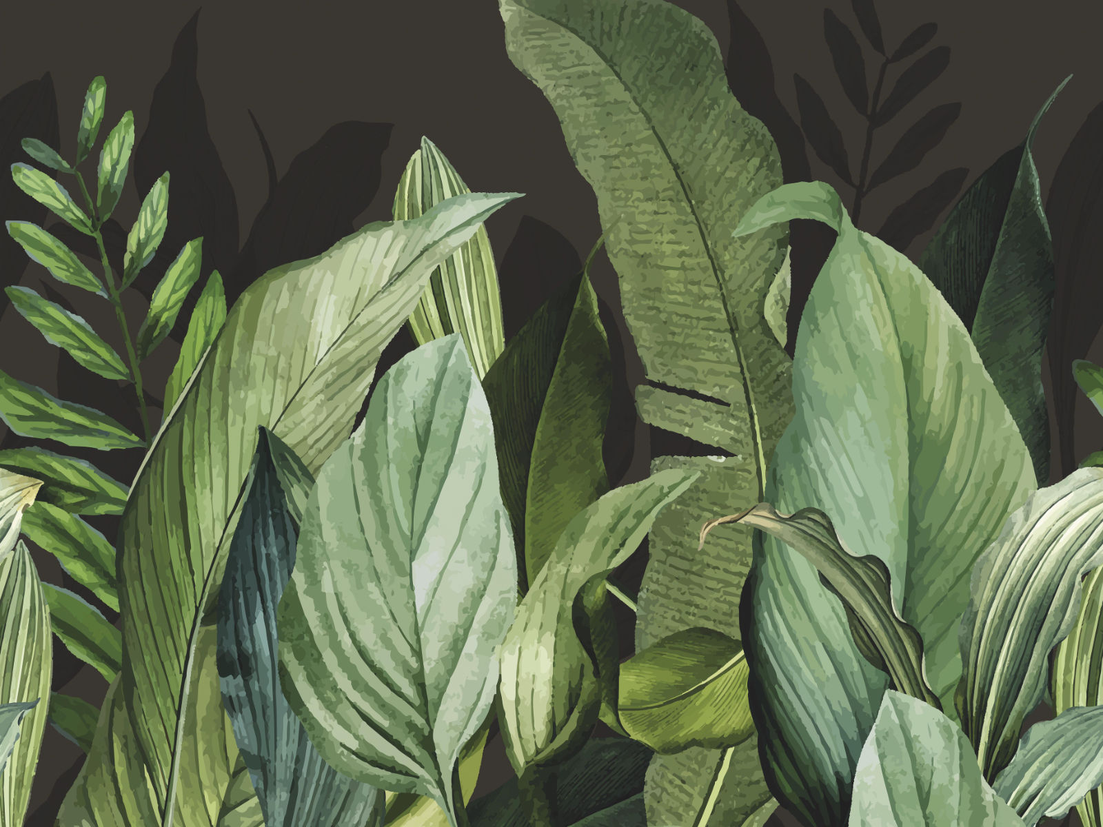 HookedOnWalls Caribbean Tropical Forest - 27202