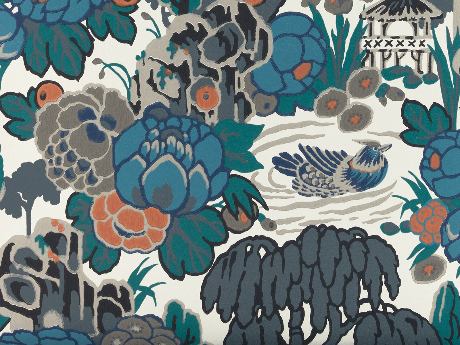 HookedOnWalls Young Traditionals Mandarin Garden - 27807