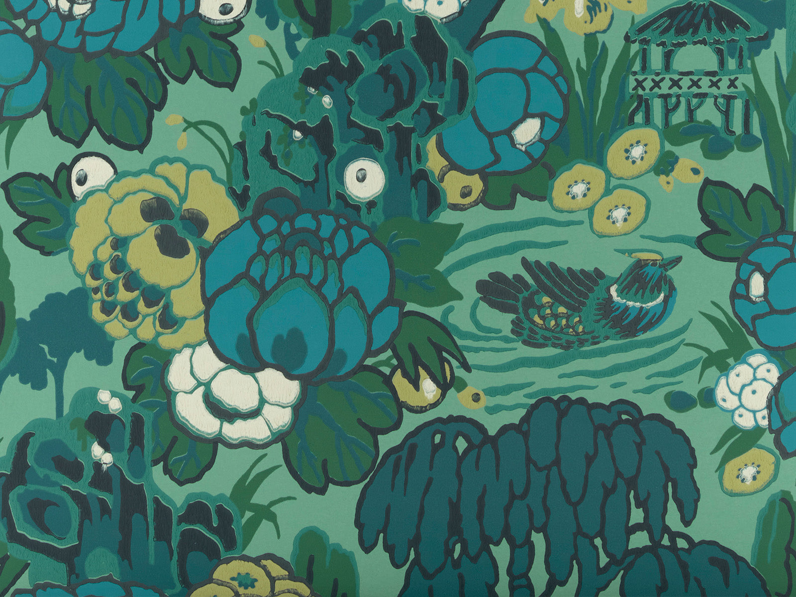 HookedOnWalls Young Traditionals Mandarin Garden - 27808