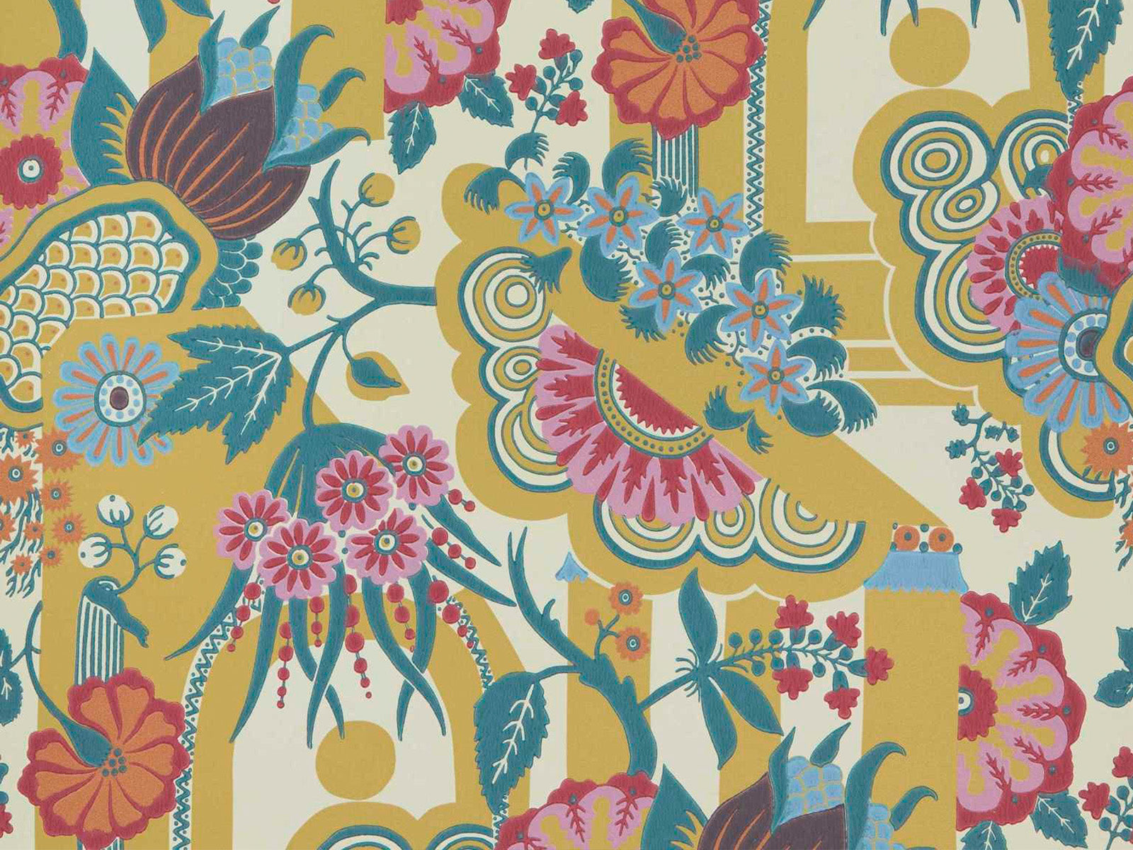 HookedOnWalls Young Traditionals Pineapple Garden - 27820