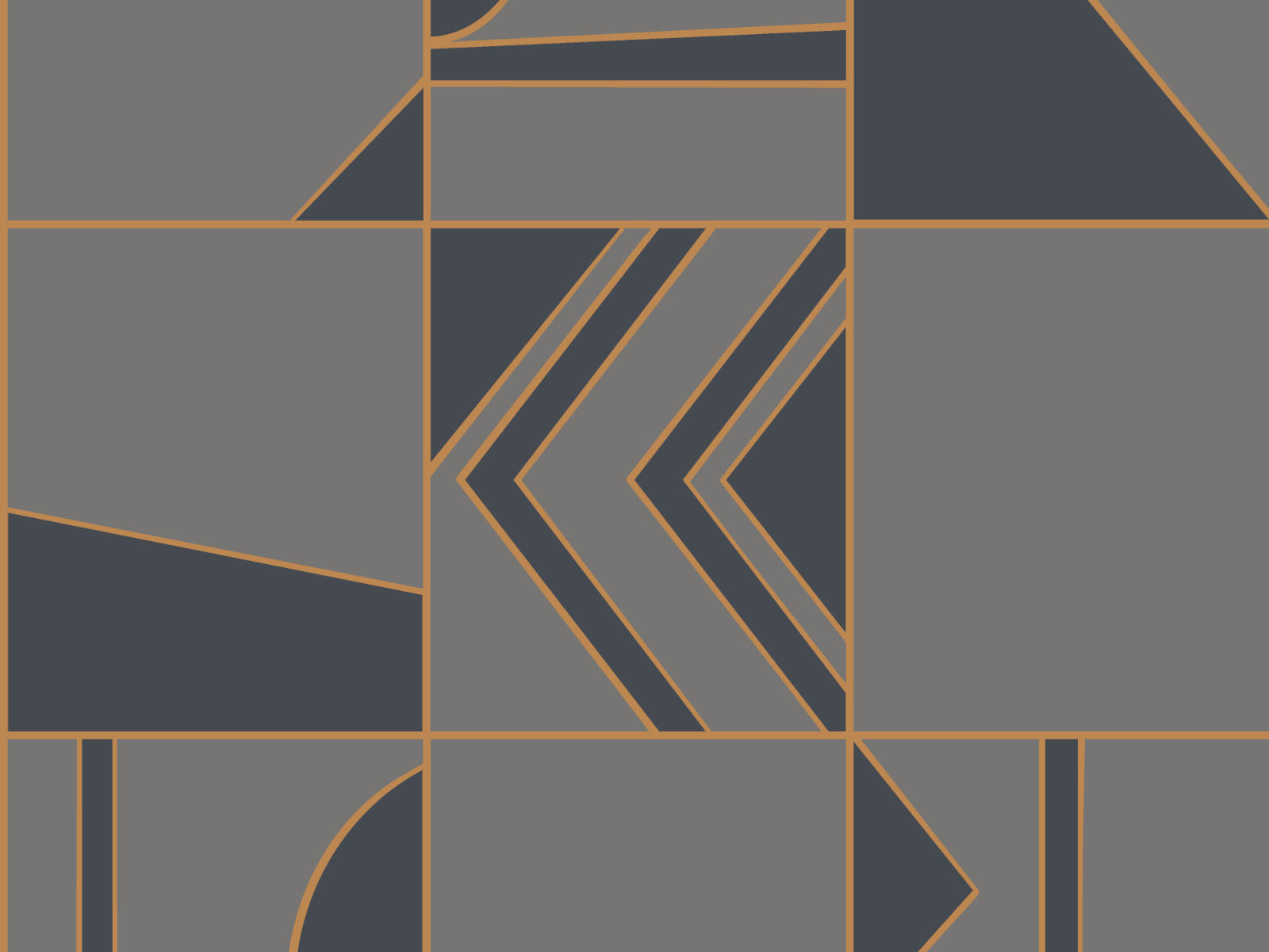 HookedOnWalls Tinted Tiles Groove - 29043