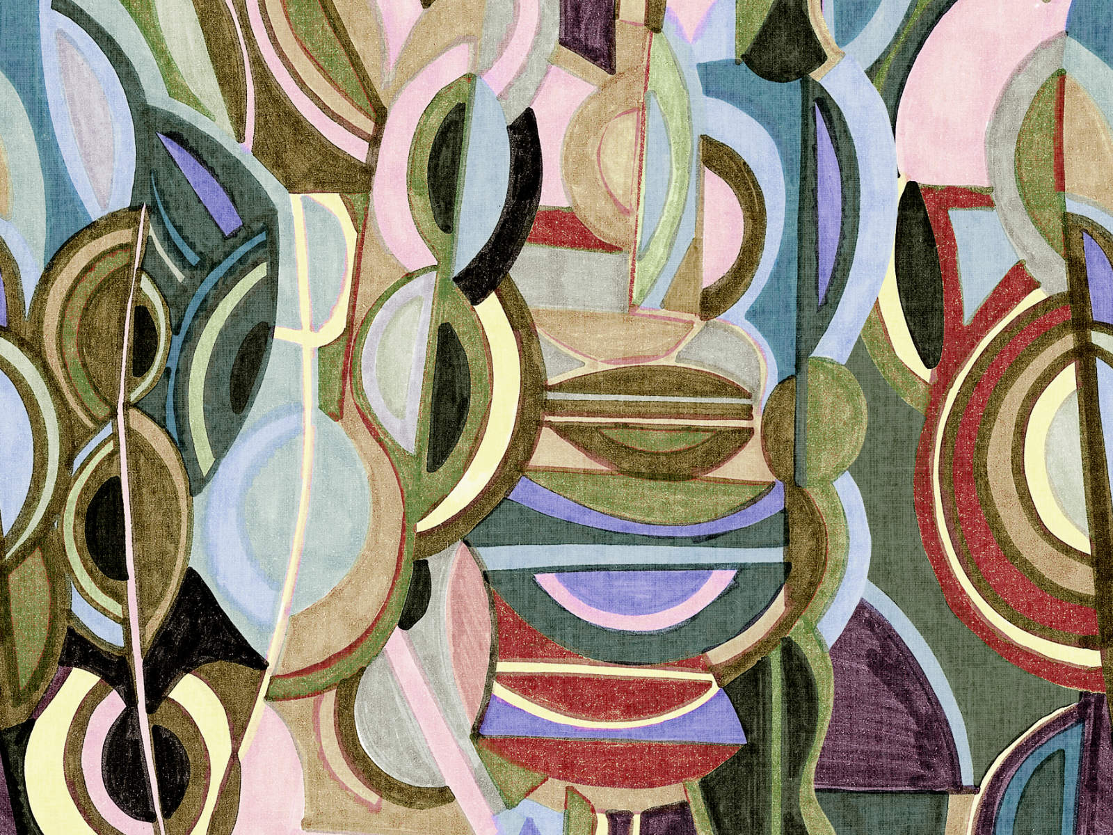 HookedOnWalls Linen Lyrics Eclettico - 34742